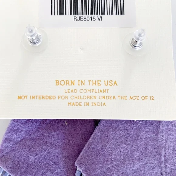 💝 FINAL SALE KAYLEE Handmade Beaded Tassel Earrings- Boho Drop Fringe Ea… - Picture 6 of 10